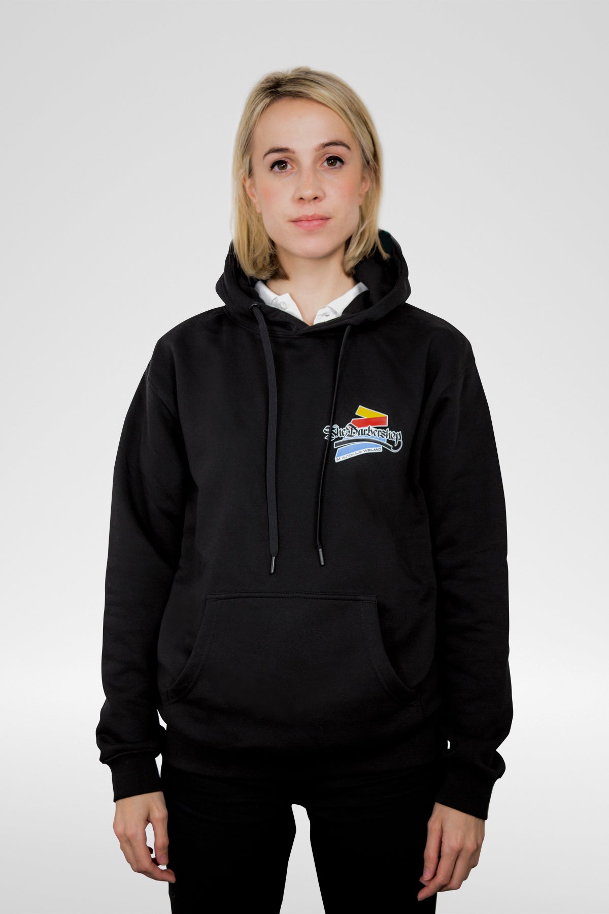 Unisex - Weiland Barbershop Hoodie schwarz
