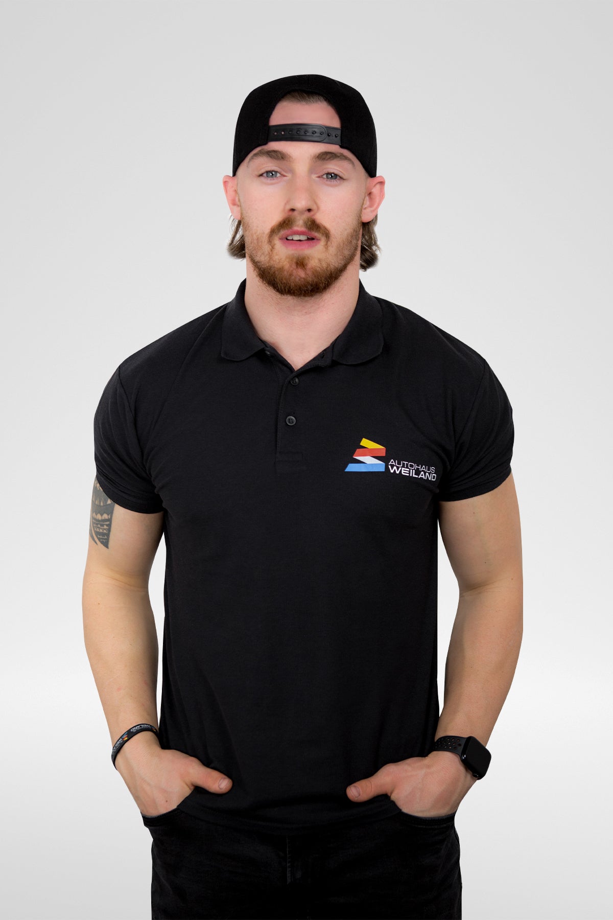 Herren - Weiland Polo schwarz