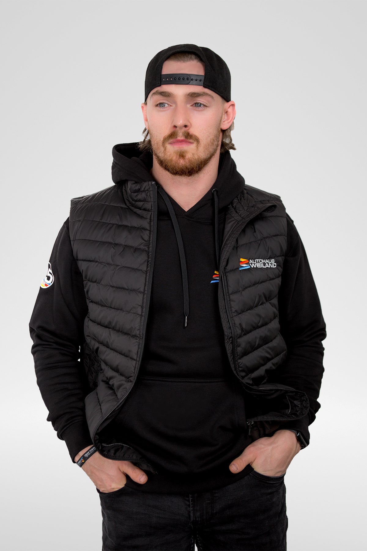 Herren - Weiland Steppweste schwarz